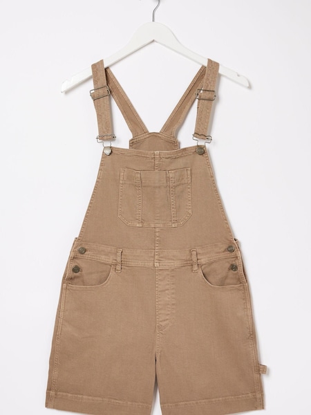 FatFace Natural Shortie Canvas Dungaree (N05403) | €34