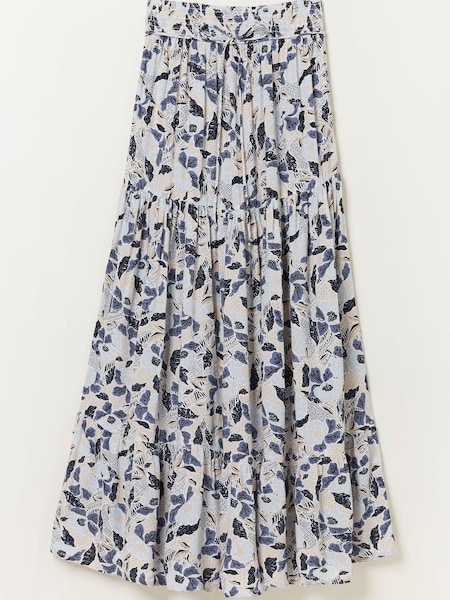 FatFace Natural Jayla Batik Flower Maxi Skirt (N05414) | €40