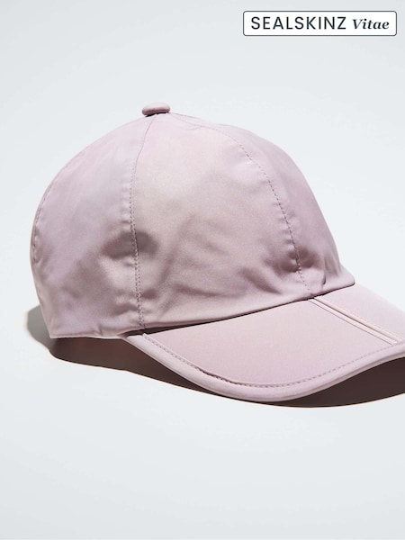 Rosa - Sealskinz Salle Waterproof Foldable Peak Cap (N05549) | kr630