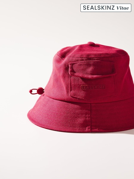 Sealskinz Lynford Waterproof Canvas 100% Cotton Bucket Hat (N05590) | 198 QAR