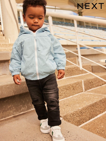 Light Blue Shower Resistant Jacket (3mths-7yrs) (N05676) | €11.50 - €12.50