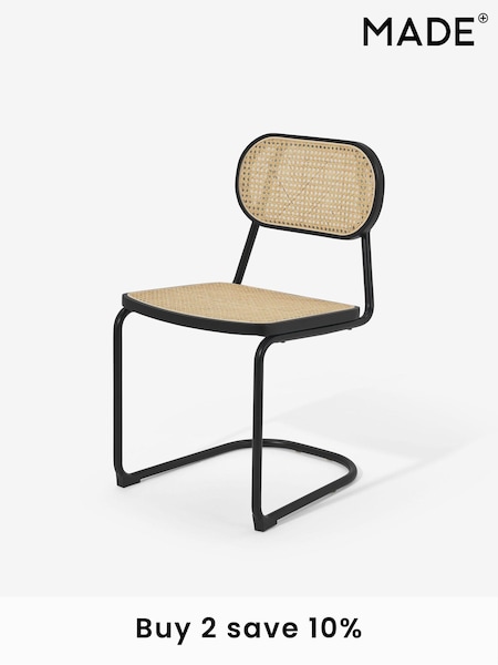 MADE.COM Black Leora Dining Chair (N05755) | €161