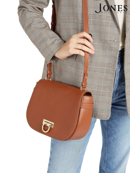 Jones Bootmaker Leather Saddle Bag (N06316) | $173