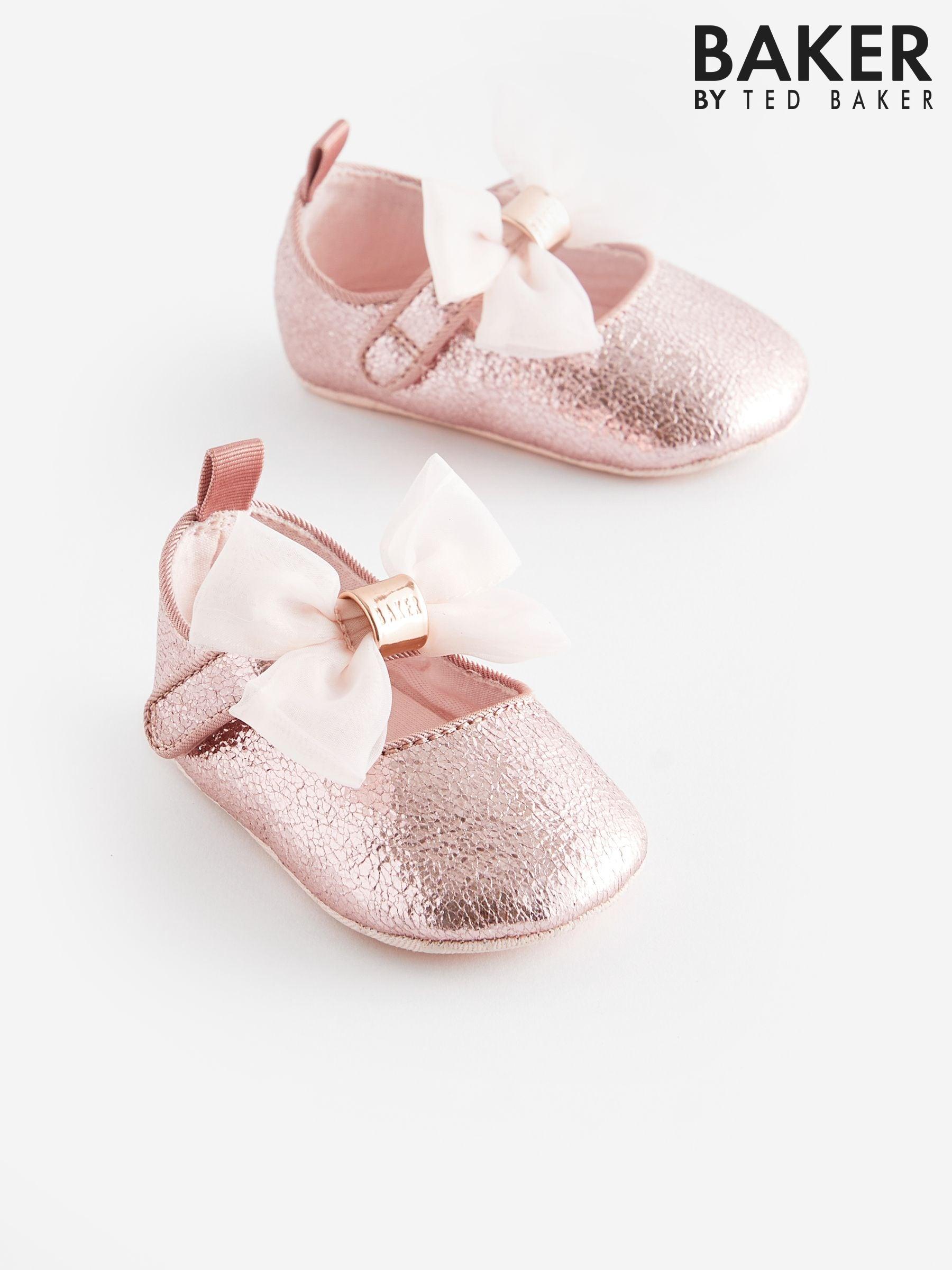 Girls Baker By Ted Baker Pink Mary Jane Footwear Next Latvia