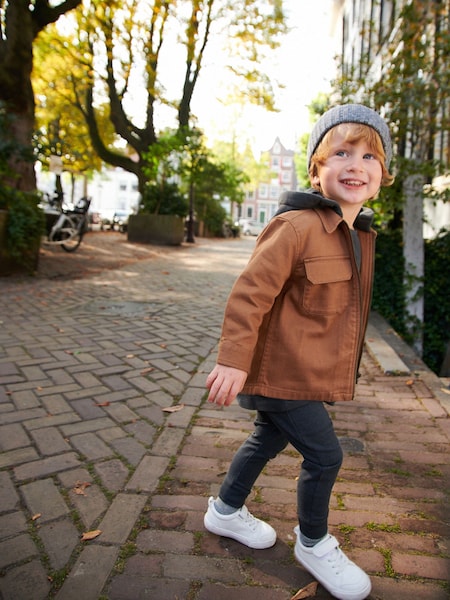 بني فاتح بني - Utility Shacket (3mths-7yrs) (N06597) | ‏23 د.إ.‏ - ‏ 27‏ د.إ.