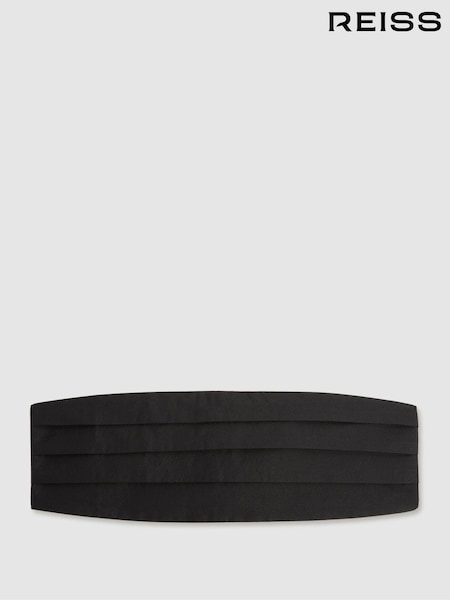Reiss Black Cameron Silk Cummerbund (N06895) | €104