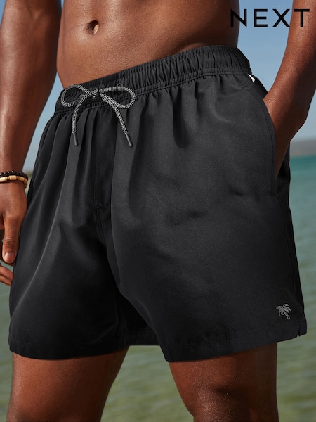 Black Essential Swim Shorts (N06959) | AED66