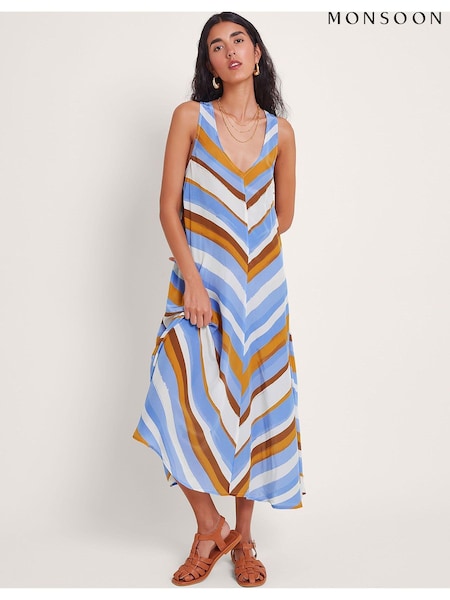 Monsoon Byrdie Stripe Dress (N07624) | €39