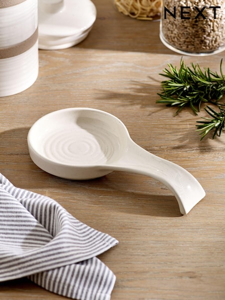 Cream Hayden Speckle Spoon Rest (N07966) | €11
