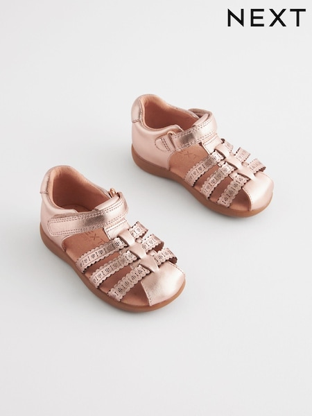 Rose Auriu - Sandale model pescăresc pentru primii pași (N09028) | 139 LEI