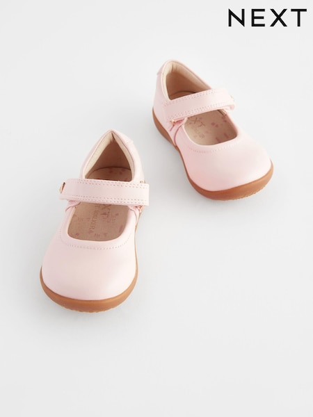 Pink Wide Fit (G) First Walker Mary Jane Shoes (N09155) | KRW51,700