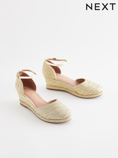 Gold Standard/Wide Fit Forever Comfort® Closed Toe Wedges (N09319) | €11