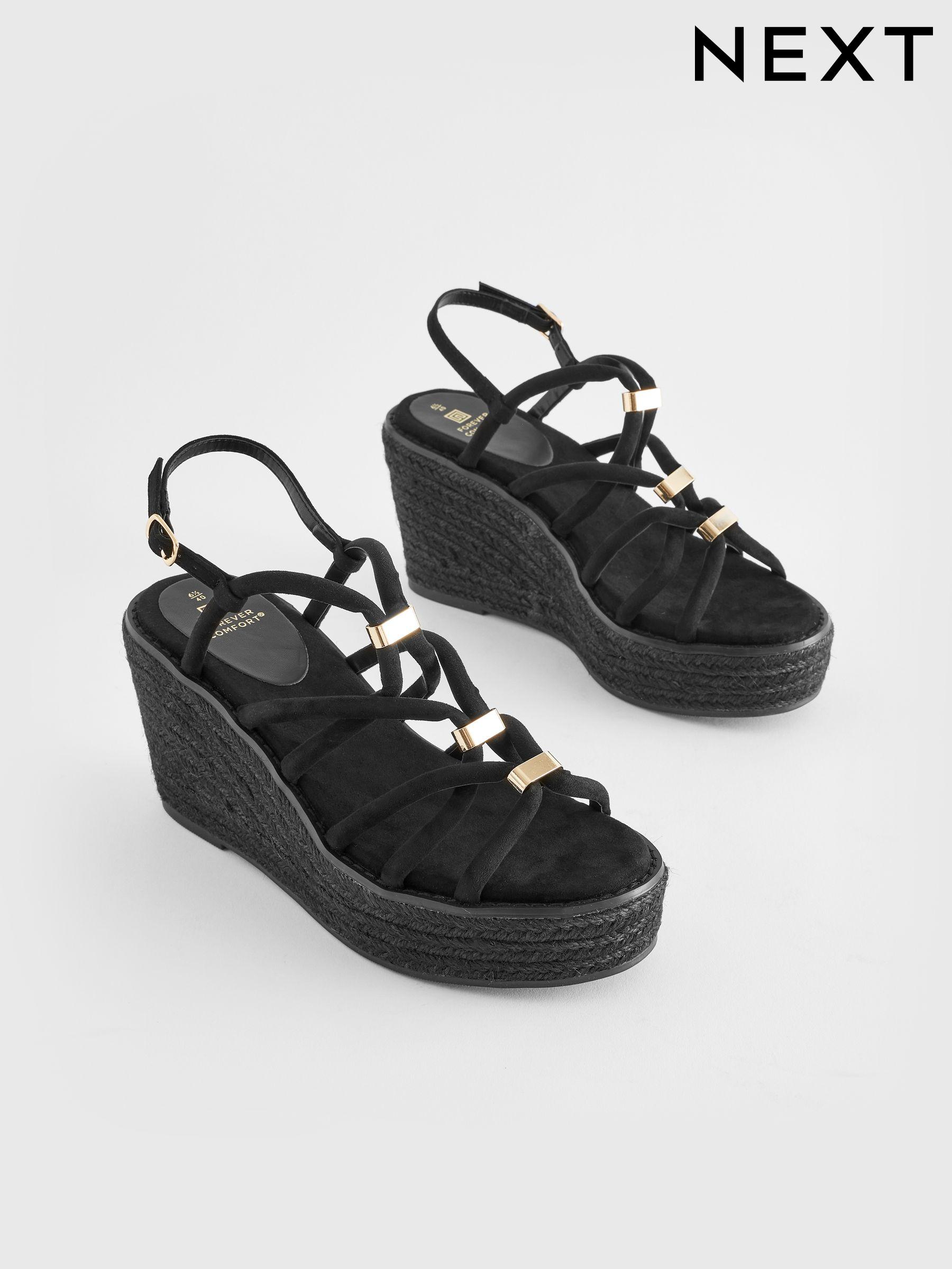 Next black wedges best sale
