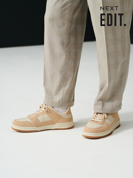 Natural EDIT Court Trainers (N09350) | €31