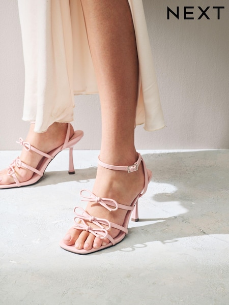 Pink Forever Comfort® Multi Bow Sandals (N09712) | 40 QAR