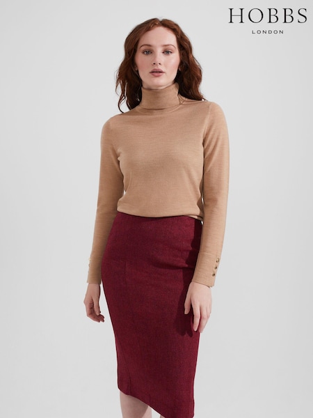 Hobbs Pink Daniella Skirt (N09732) | €33