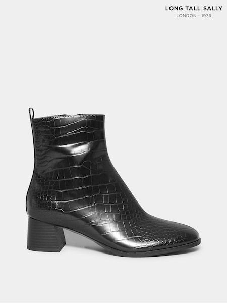 Long Tall Sally Block Heel Boots (N09987) | €20