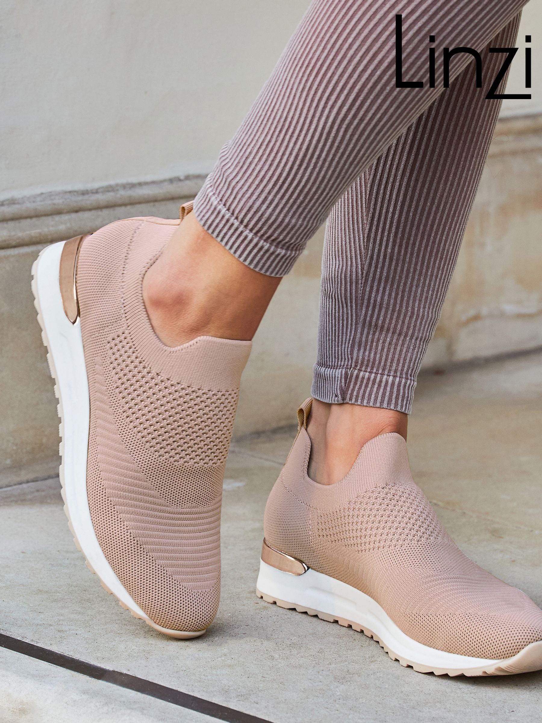 Women s Trainers Nude Slip On Footwear Next Luxembourg