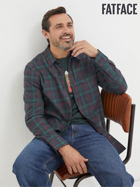 FatFace Green Nevis Check Shirt (N11134) | €26