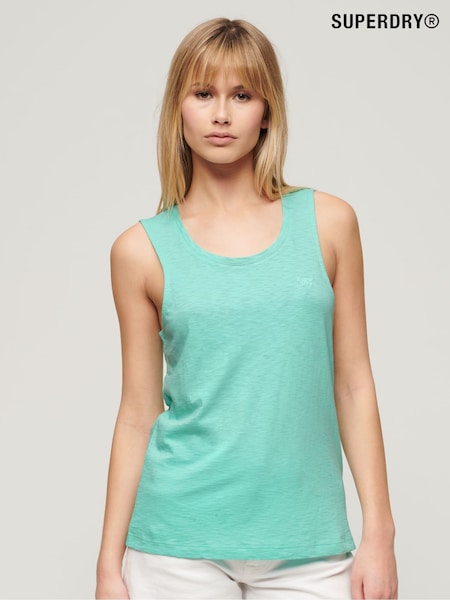 Superdry Green Scoop Neck Tank (N11262) | €6