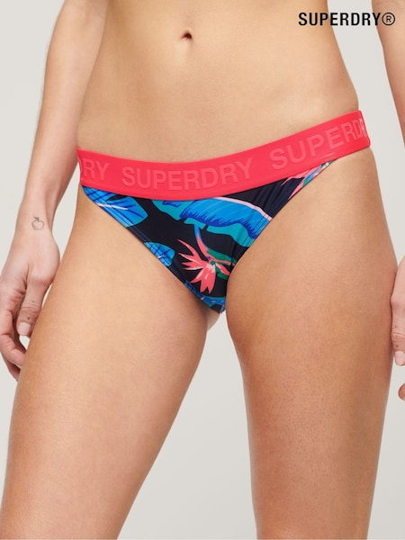 Superdry Blue Logo Classic Bikini Bottoms (N11363) | €13.50