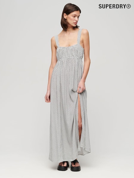 Superdry Black Tie Maxi Dress (N11378) | €61