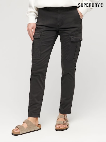 Superdry 100% Cotton Mid Rise Cargo Utility Trousers (N12026) | 45 €