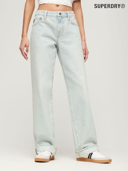 Superdry Mid Rise Wide Leg Jeans (N12030) | €24