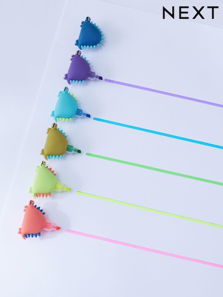 Green Dinosaur Stacking Highlighters (N12168) | BGN 15