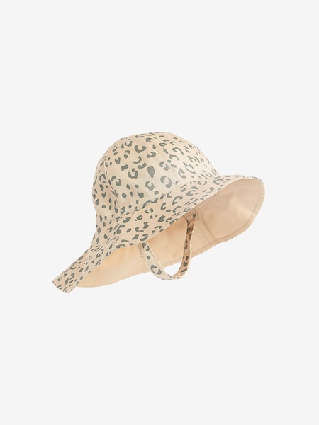 Animal Print Baby Wide Brim Bucket Hat (0mths-2yrs) (N12678) | AED19