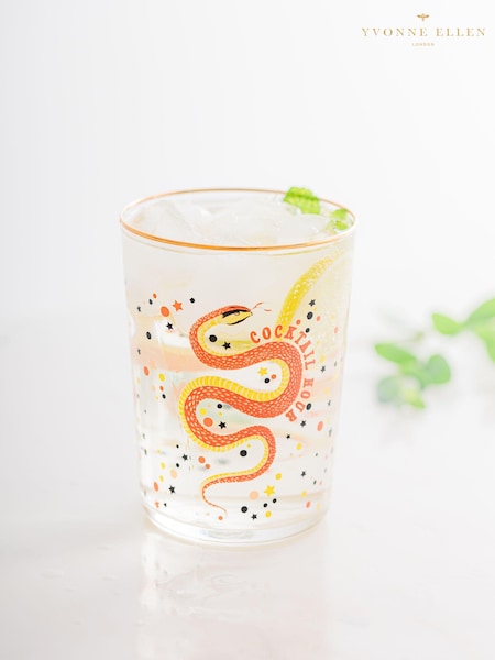Yvonne Ellen Set of 2 Snakey Hi Ball Glasses (N12751) | €34