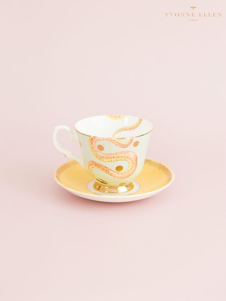 Yvonne Ellen Snakey Teacup & Saucer (N12780) | €34