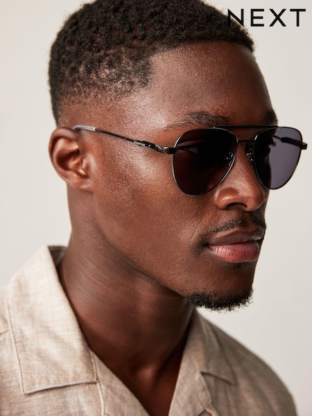 črna - Signature Polarised Style Sunglasses (N12940) | € 14