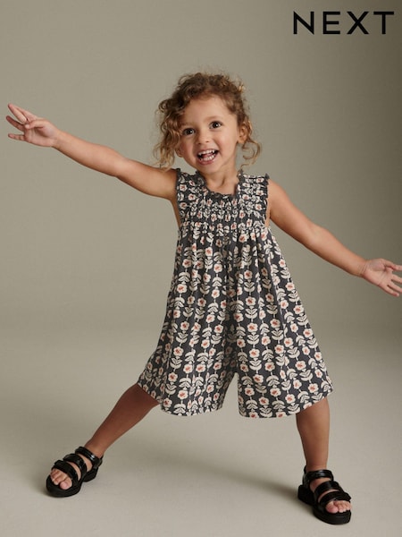 črna/bela - Printed Jumpsuit (3mths-7yrs) (N13160) | € 10 - € 11