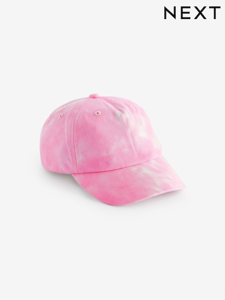 Pale Pink Tie Dye Baseball Cap (3-16yrs) (N13208) | €12 - €16