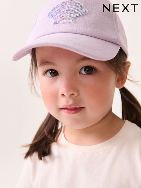 Pink Shell Sequin Cap (1-13yrs) (N13282) | AED28 - AED39