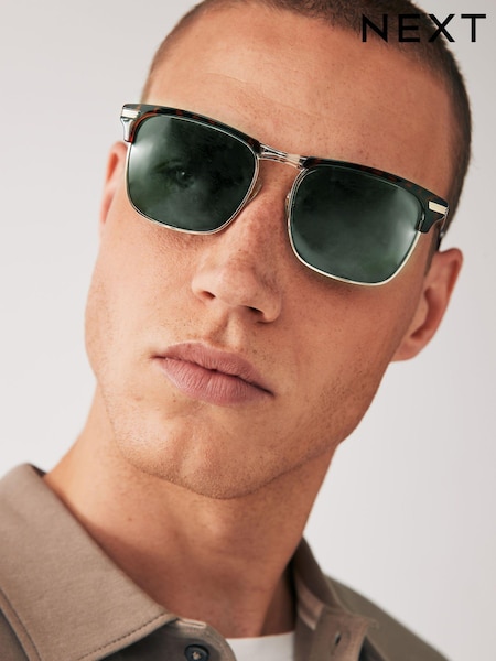N Logo Clubmaster Polarised Sunglasses (N13299) | € 7