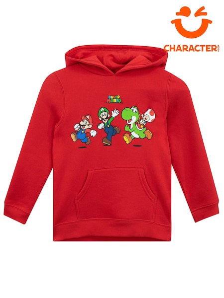 Character Red Super Mario Hoodie (N13392) | 104 QAR