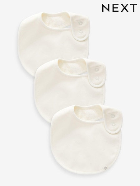 Cream Baby Regular 100% Cotton Bibs 3 Pack (N13419) | INR 606