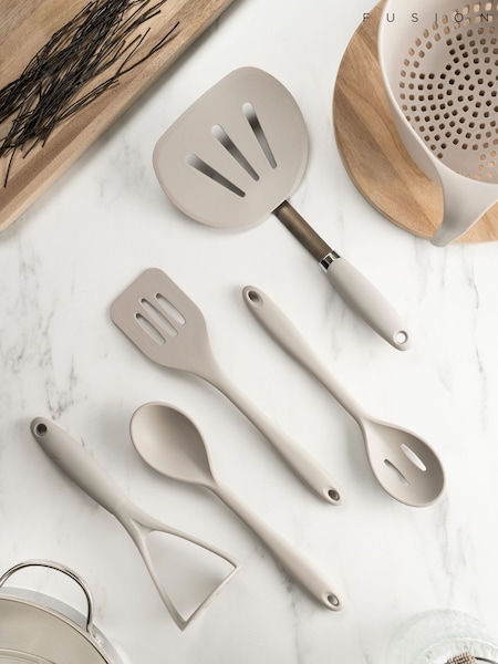 Fusion Grey Utensils Set of 5 (N13632) | €39