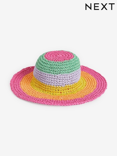 Разноцветные - Wide Brim Hat (3-16yrs) (N13944) | €9 - €11