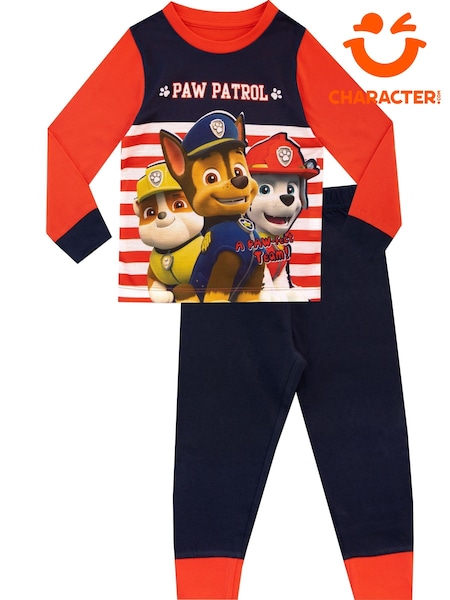 Character Black 100% Cotton Paw Patrol Pyjamas (N13974) | €19