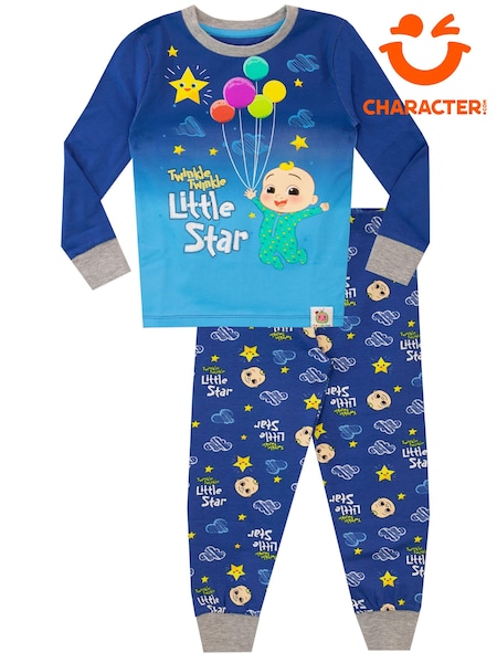 Character Blue Cocomelon Boys CoComelon Snuggle Fit Pyjamas (N13983) | AED55