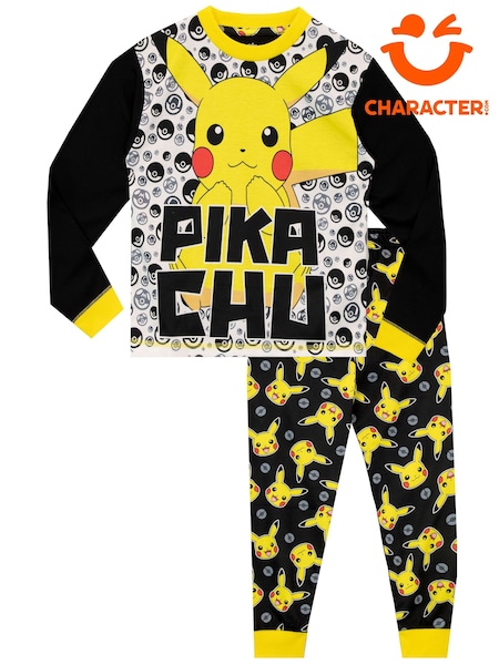 Character Black Pikachu Pokemon Pyjama Set (N14001) | AED68