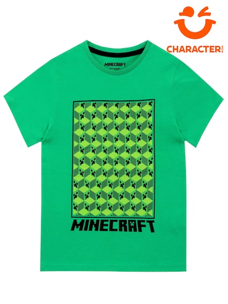 Character Green 100% Cotton Minecraft T-Shirt (N14028) | €7