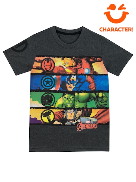 Character Grey Avengers T-Shirt (N14040) | €20