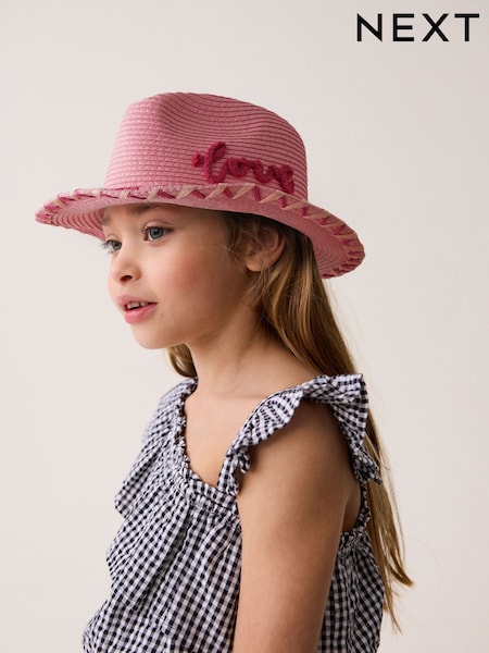 Pink Cowgirl Western Cowgirl Hat (3-16yrs) (N14046) | AED35 - AED40