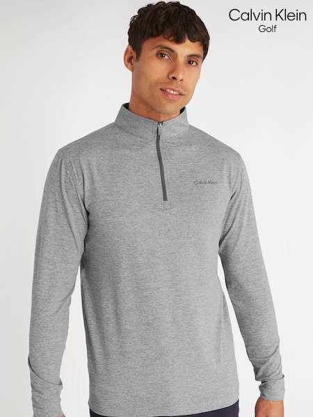 Calvin Klein Golf Newport Quarter Zip Sweatshirt (N14121) | AED210
