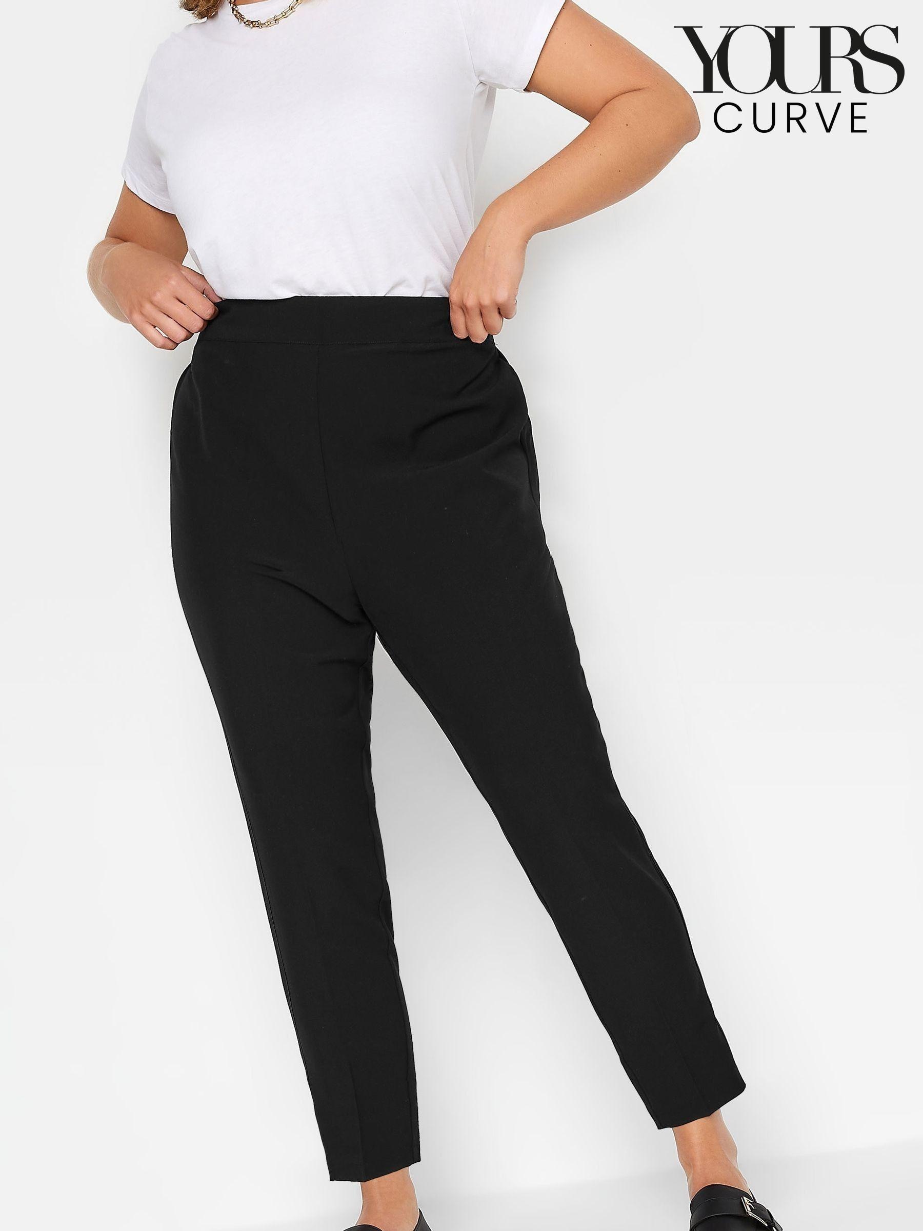 Women s Black Elasticated Trousers Next Ireland