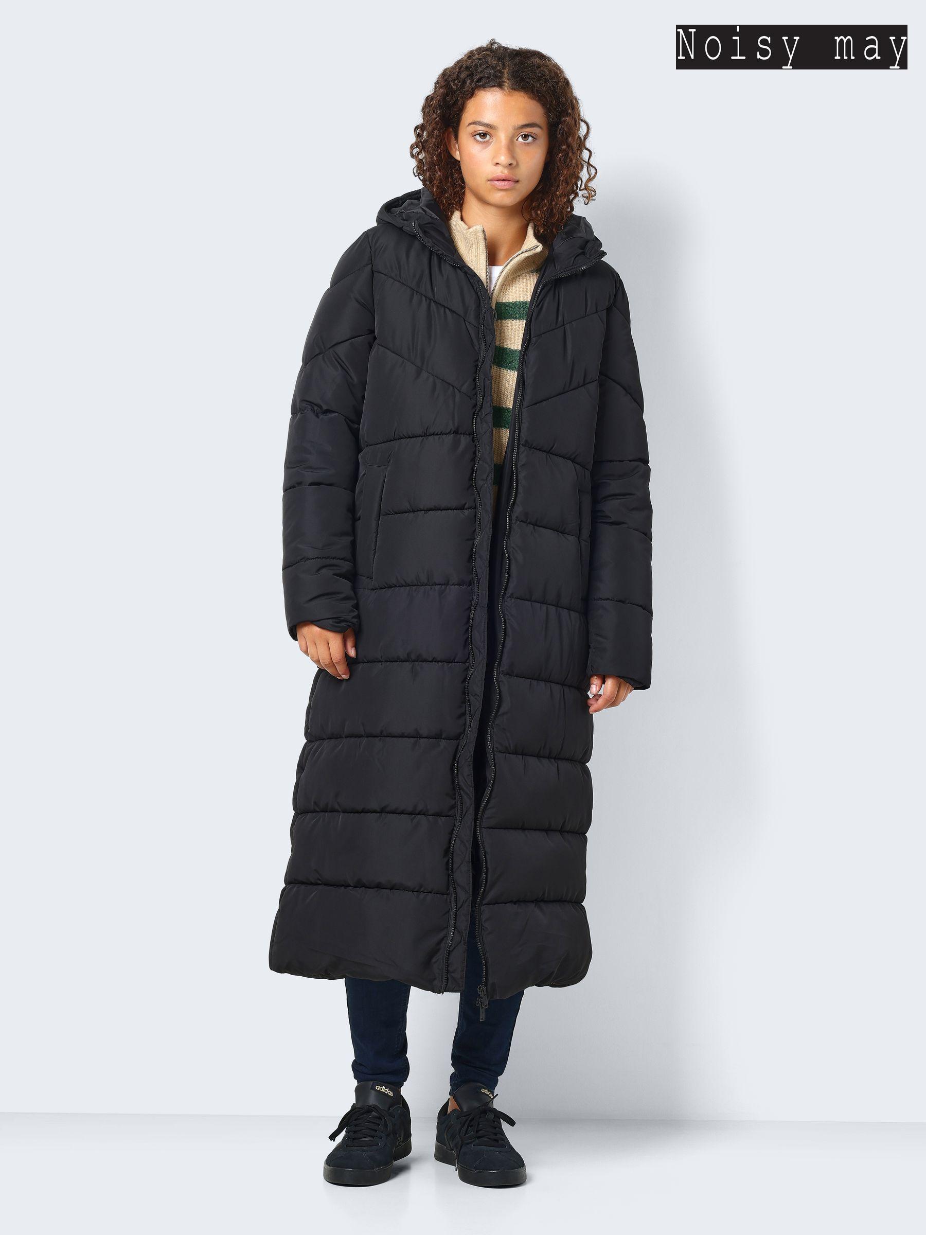 Women s Noisy May Black Puffer Long Sleeve Coatsandjackets Next Oman
